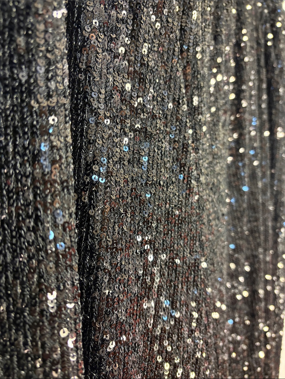 Cable & Gauge - Black Sequin Stretch Pants - Women's Evening Trousers Party Fab - Picture 7 of 14